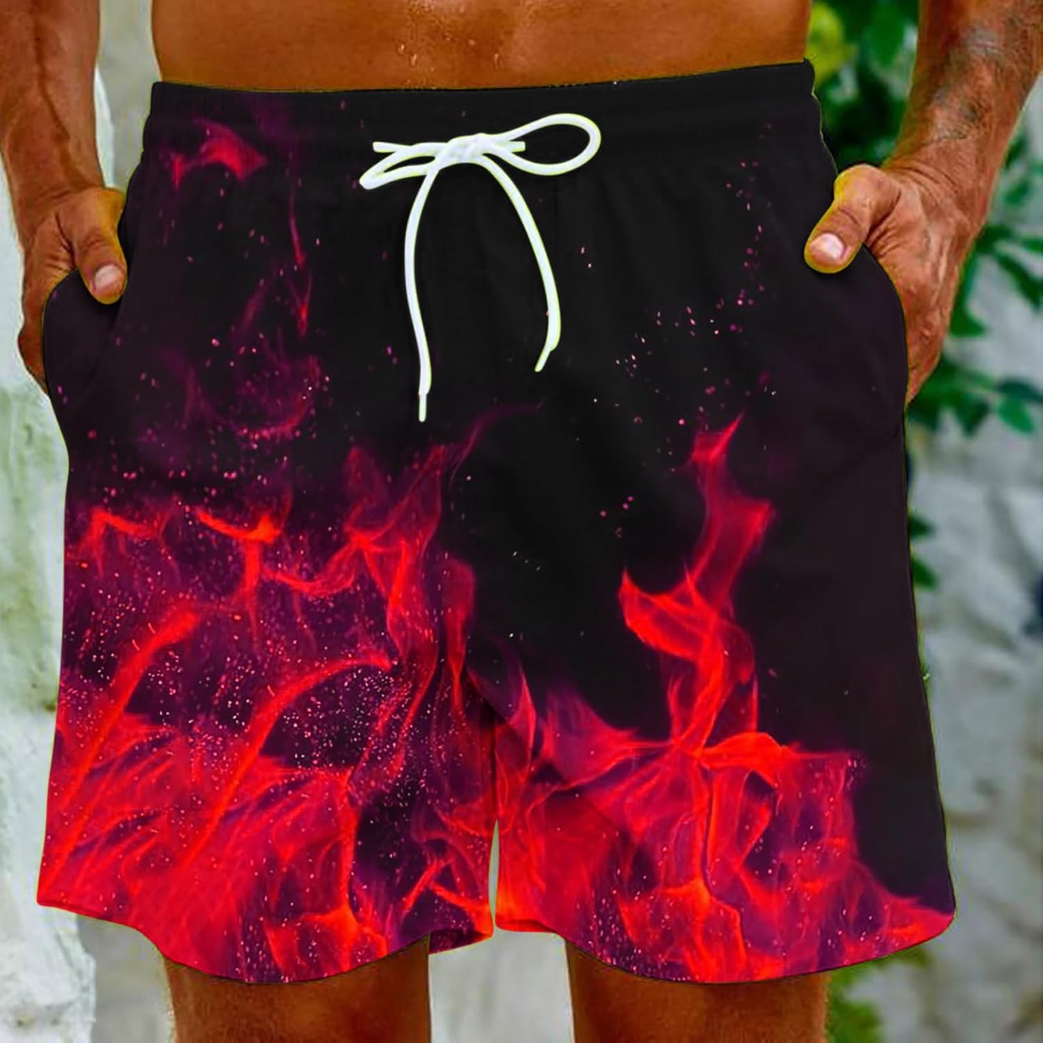 Quick Dry Mens Swim Trunks