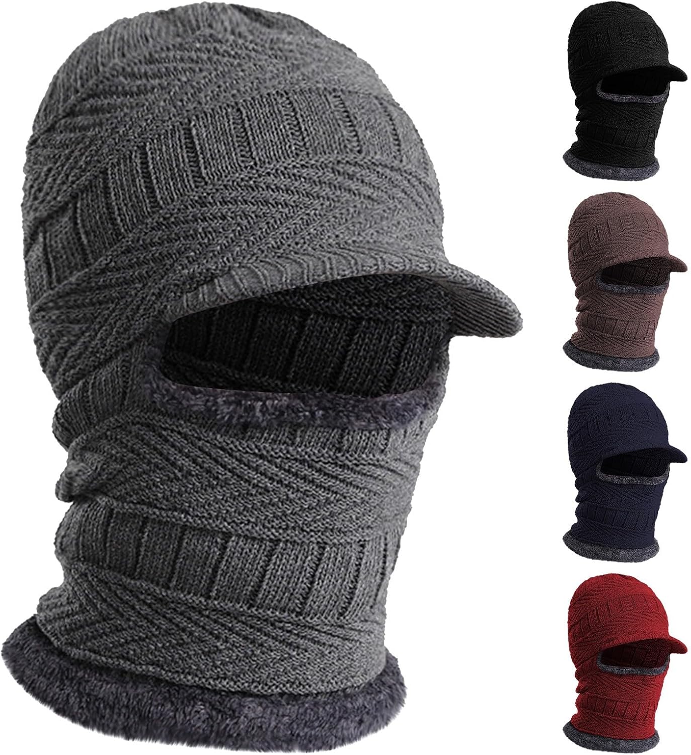 Adjustable Temperature-Resistant Ski Mask
