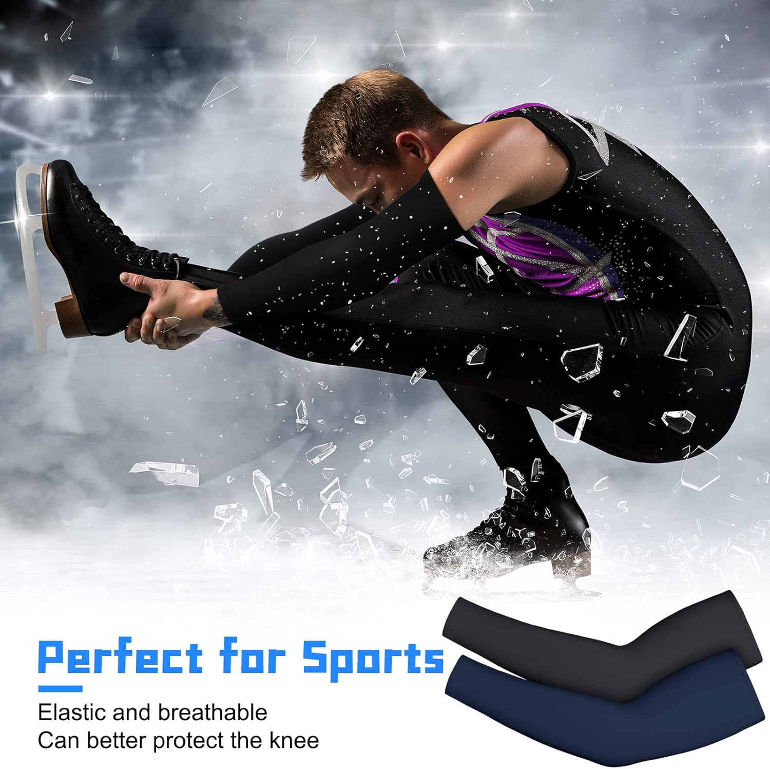 4-Piece Thermal Arm Warmer Set for MenWomen
