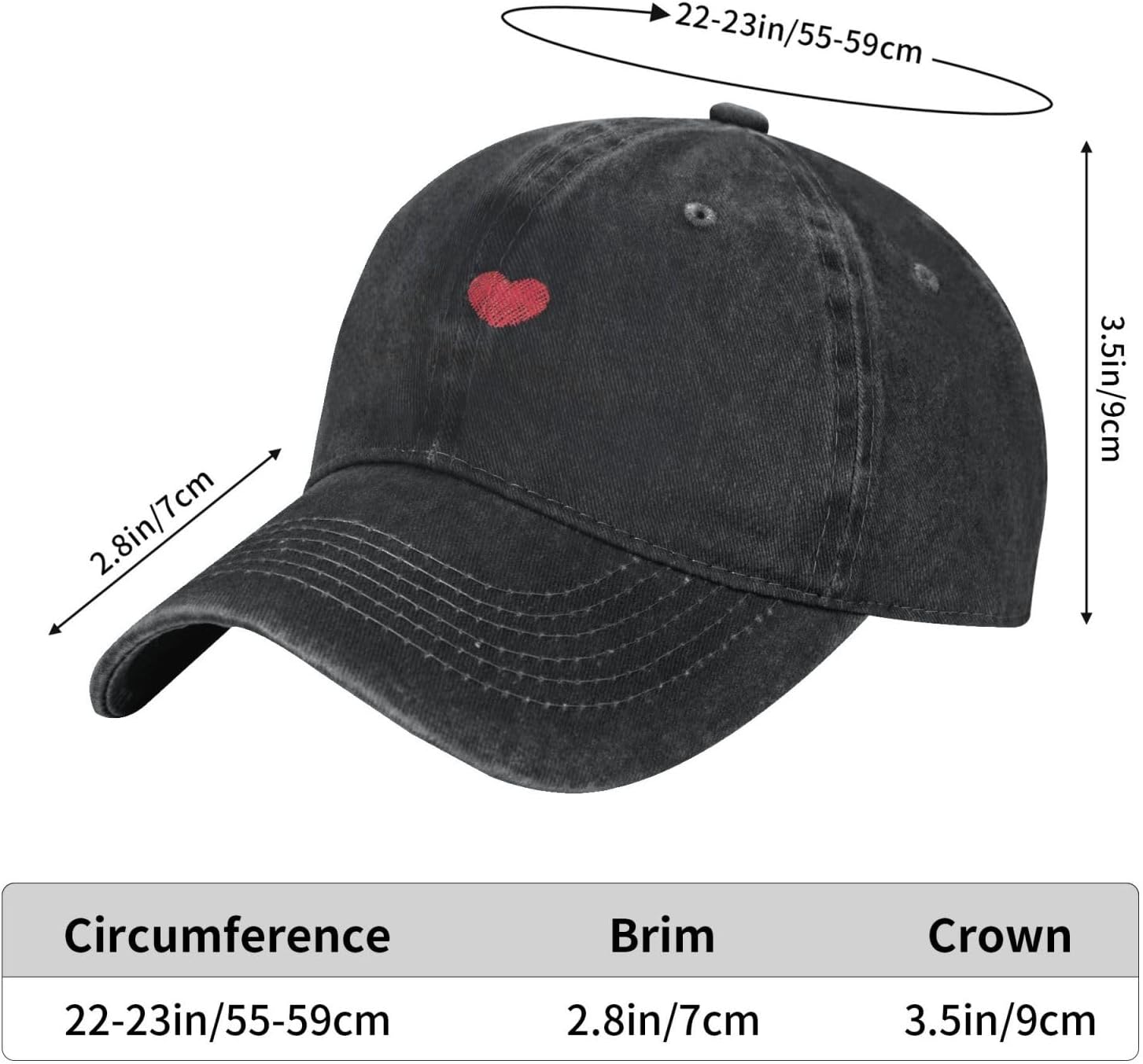 RTATBY I Love Connecticut Baseball Cap