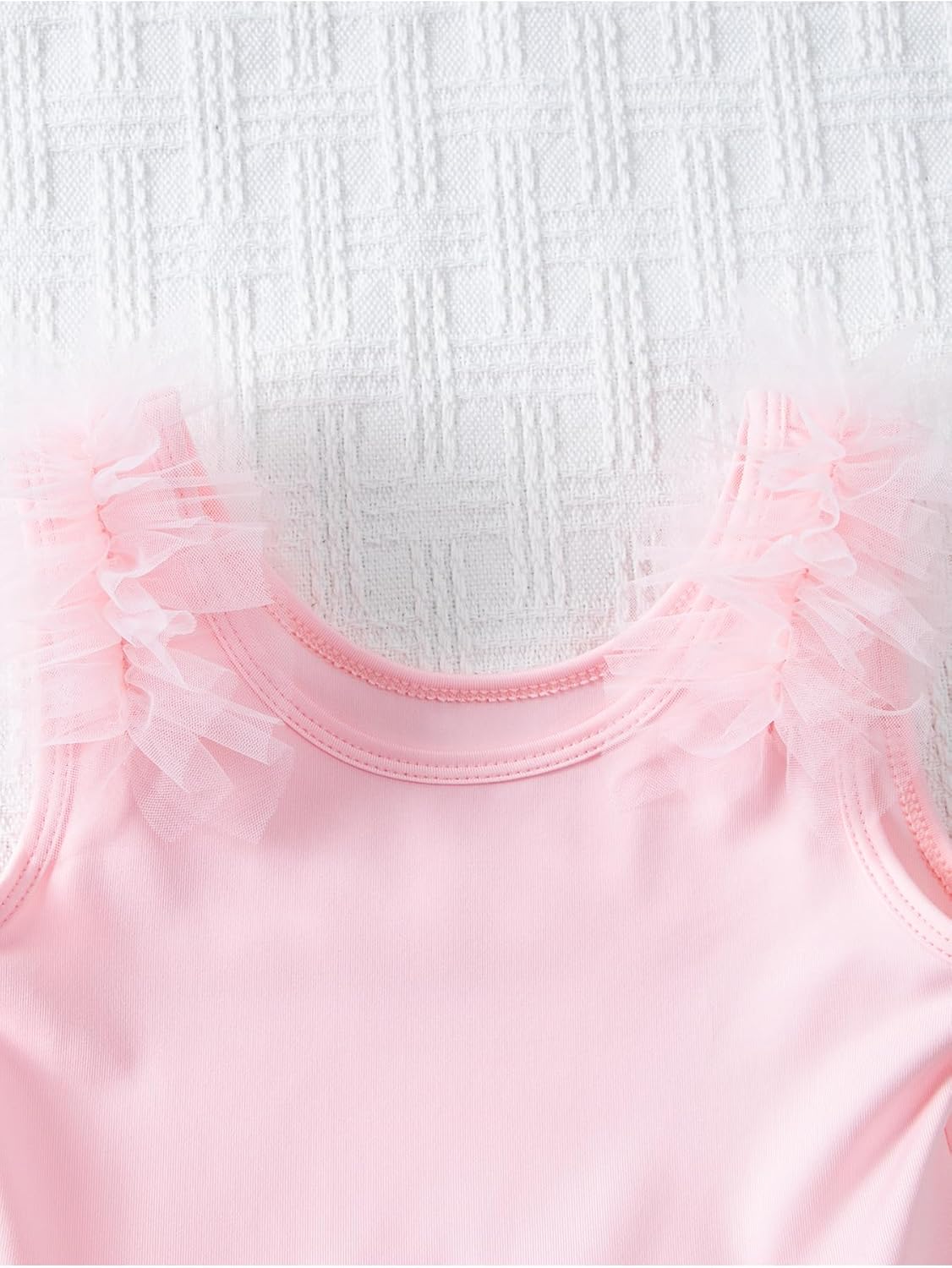 Fluffy Ballet Leotard for Toddlers Girls 1-7Y