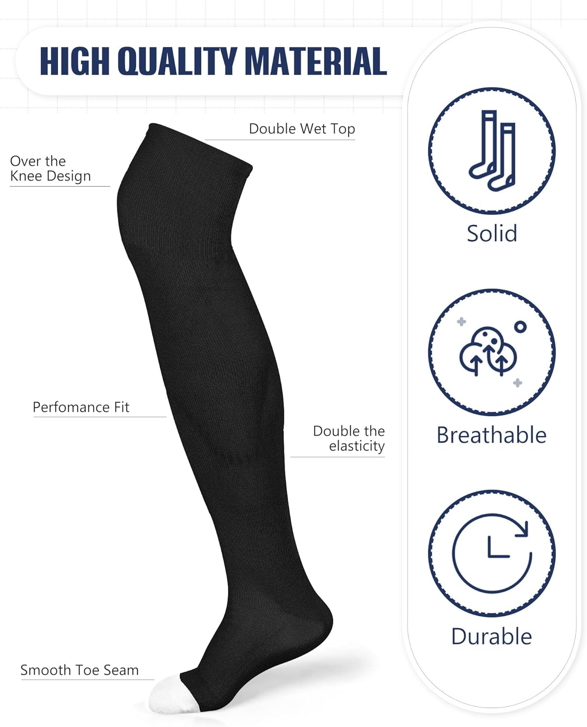 Panitay High-Football Socks