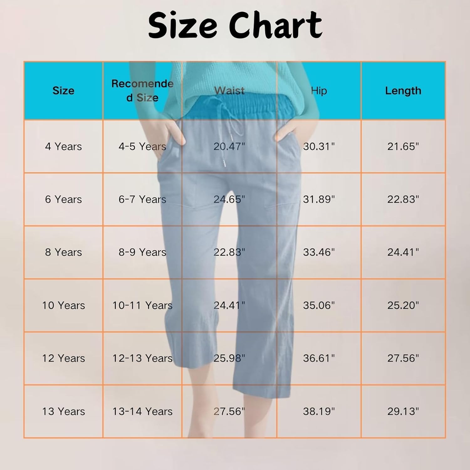Summer Cotton Linen Capri Pants Cozy Trendy