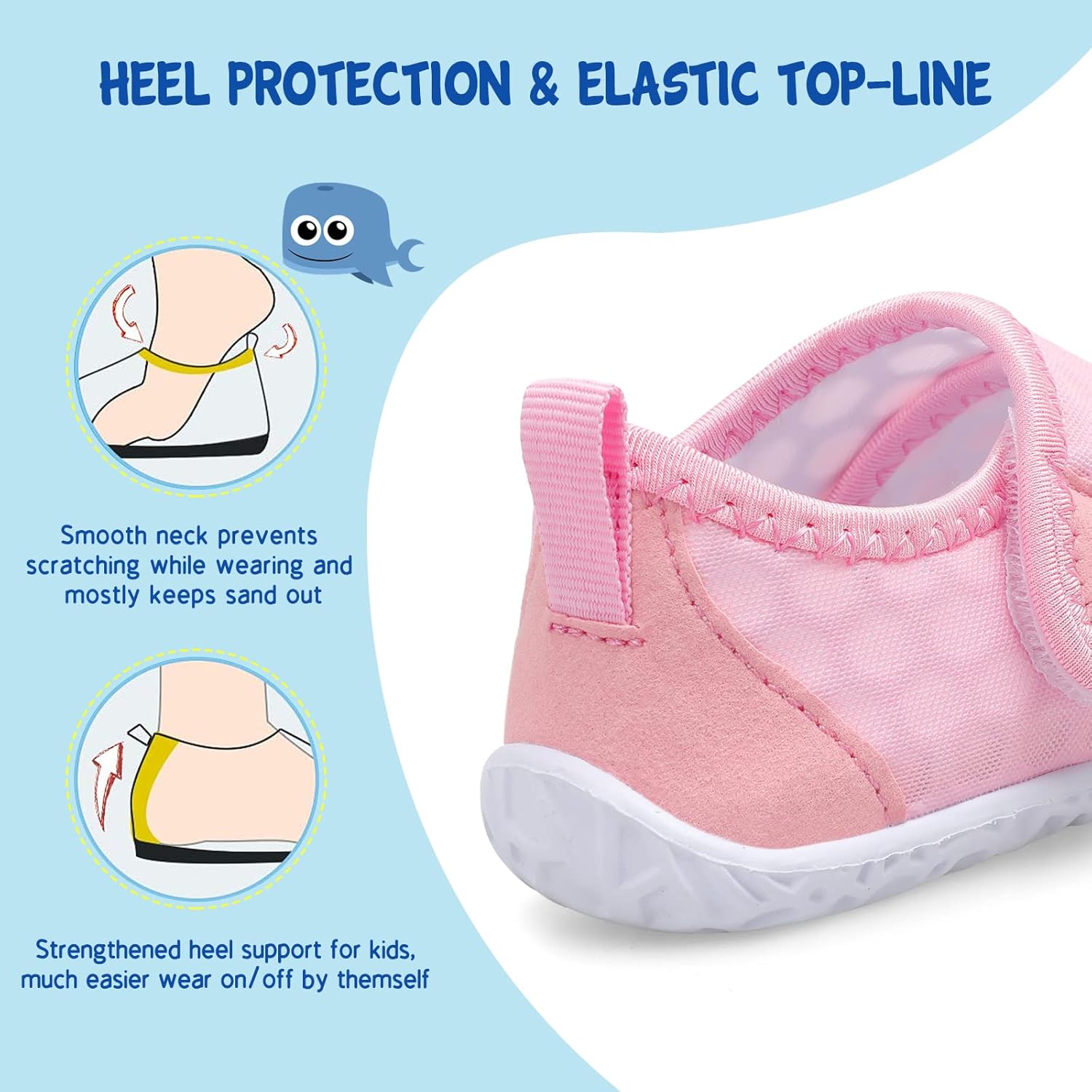 LeIsfIt Kids Quick-Dry Water Shoes