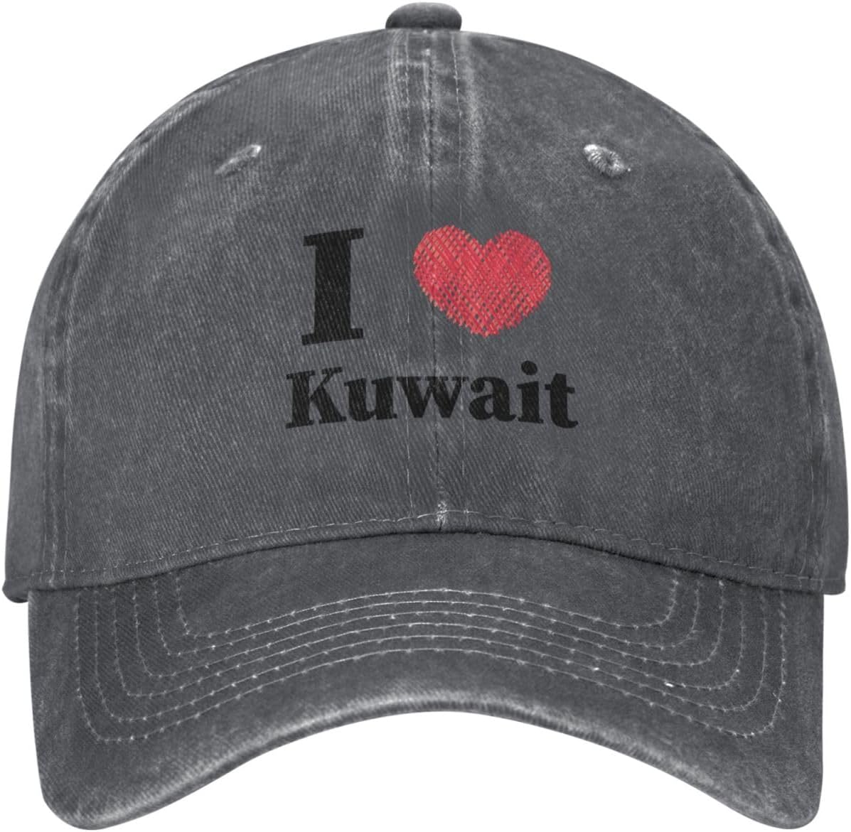 RTATBY I Love Kuwait Baseball Cap