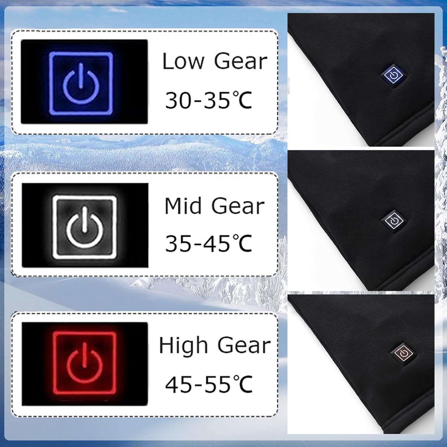 Experience Warmth with YANYNGS Electric Heating Underwear