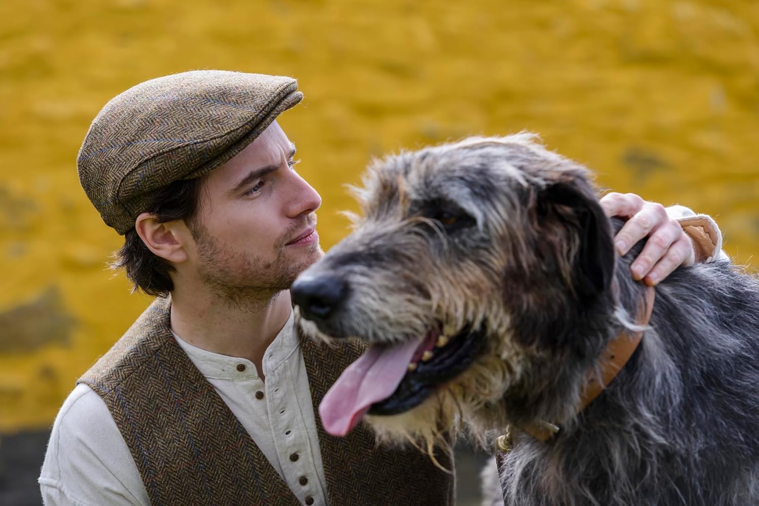 Mugros Weavers Mens Irish Trinity Flat Cap Driving Cap Made in Ireland