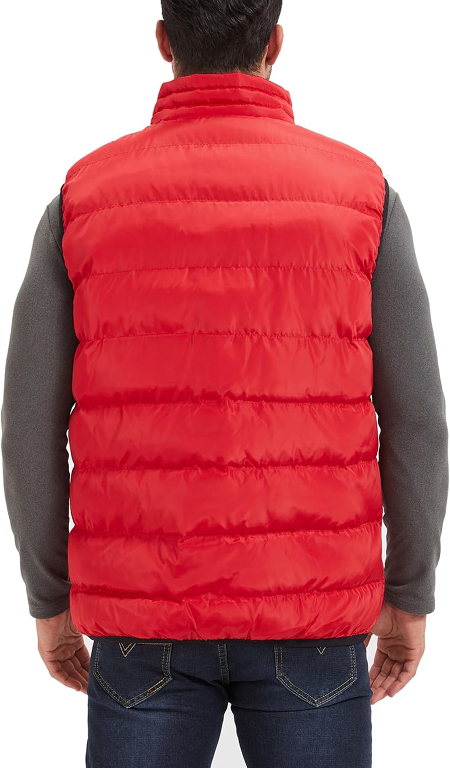 XinYangNi Mens Warm Cozy Puffer Vest