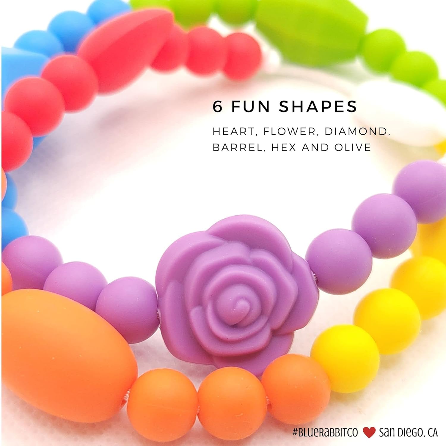 Blue Rabbit Co Sey NON-BPA Free Silicone Necklace