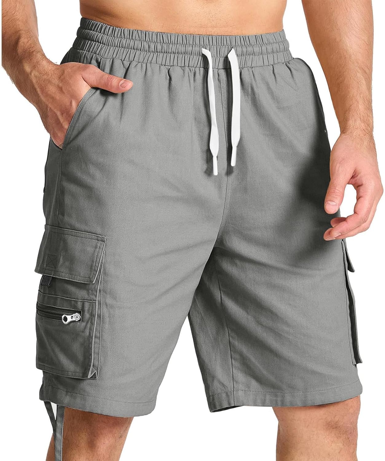 Xiaojmake Cotton Cargo Hiking Shorts