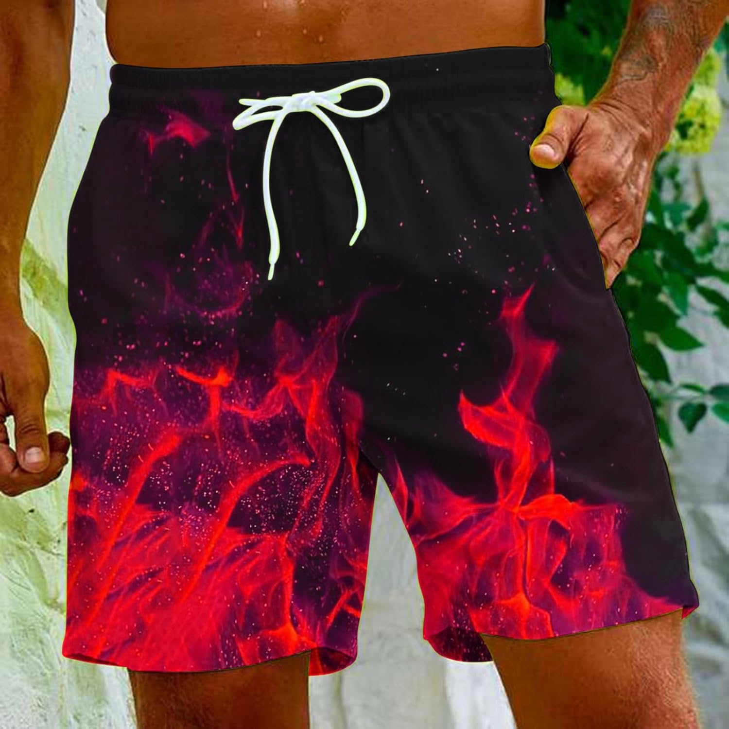Quick Dry Mens Swim Trunks