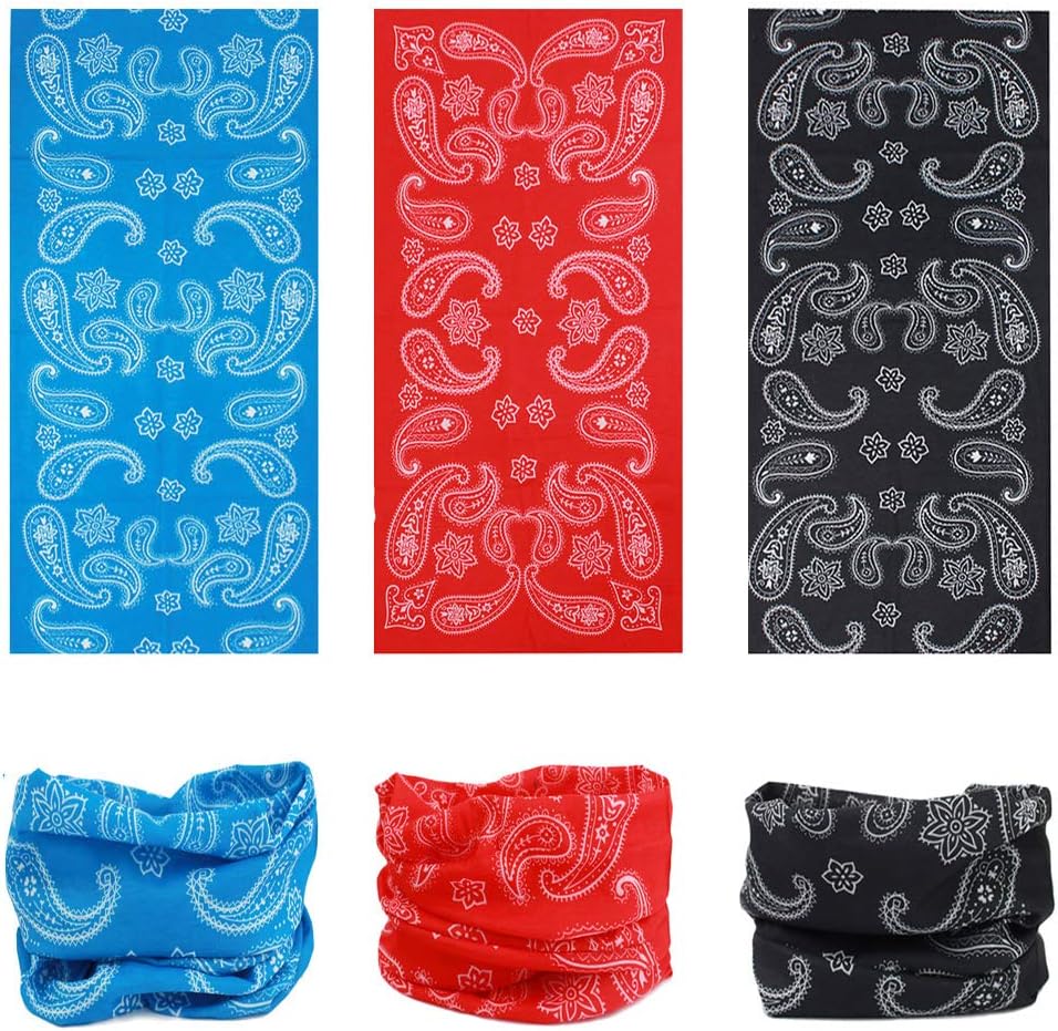 25x48cm neck gaiter headband for Face Mask More