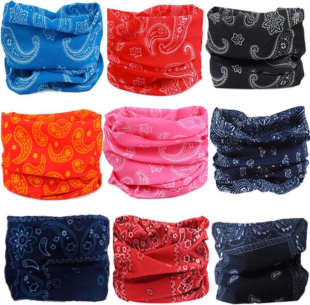 25x48cm neck gaiter headband for Face Mask More