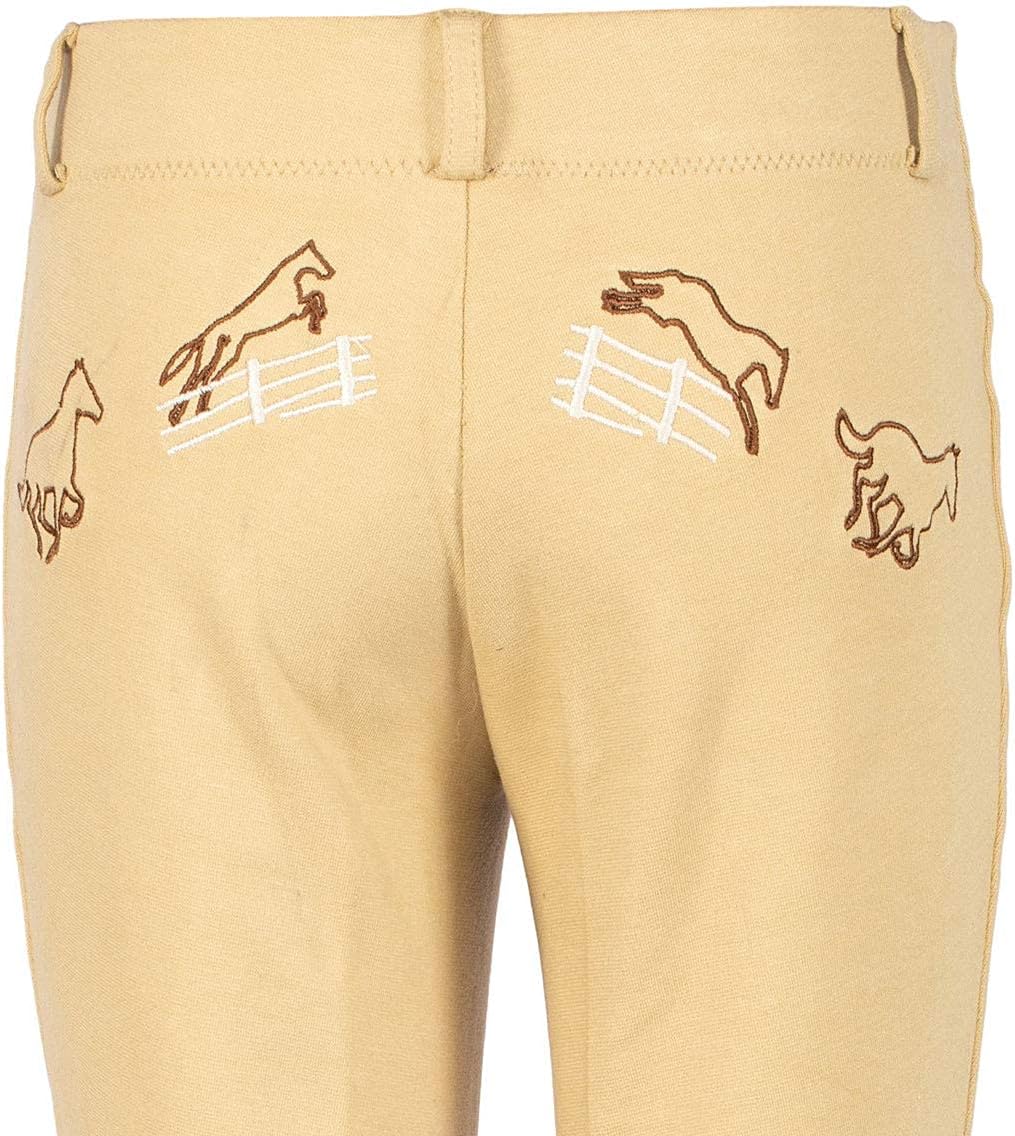 TuffRider Kids Cotton Embroidered Pull-On Jods