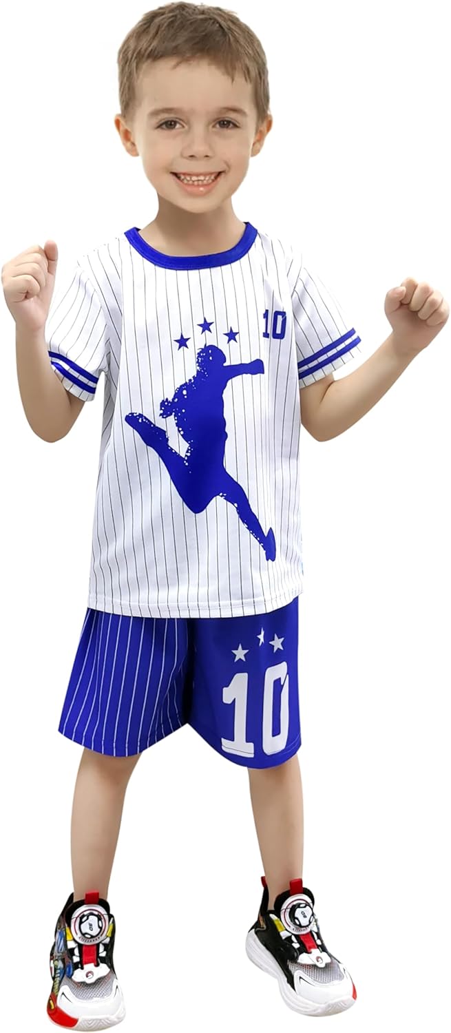 KHIGSJDG Boys Soccer Jerseys