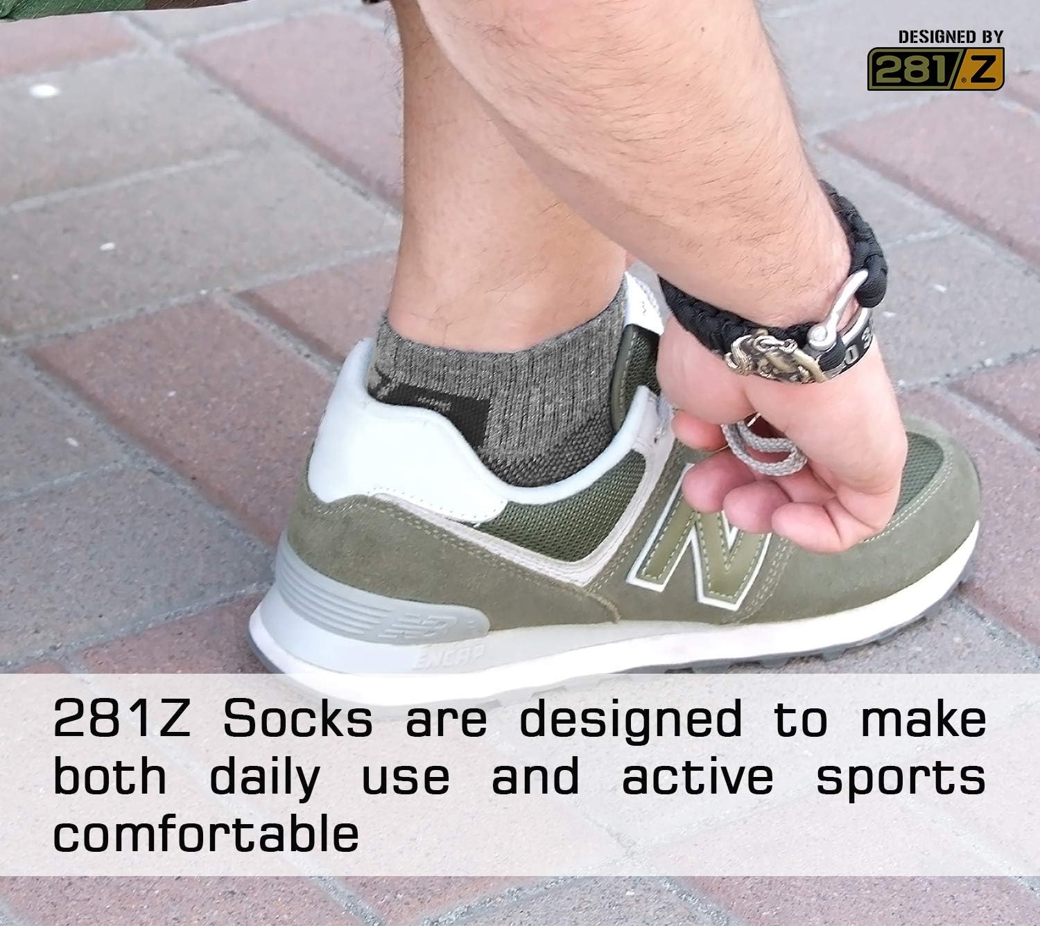 281Z Running Cushion Socks for Men
