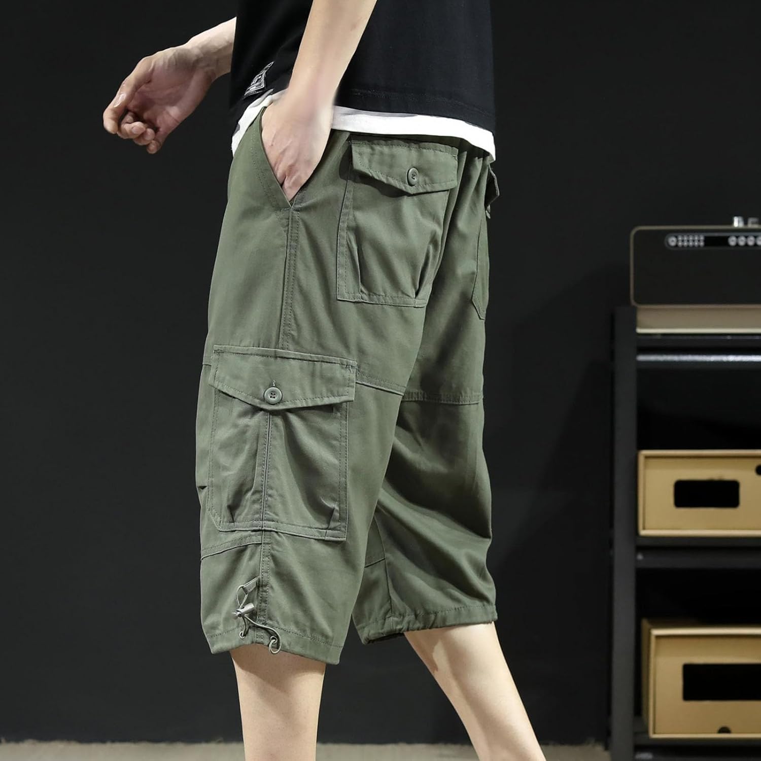 Premium 7 Cotton Cargo Shorts for Men Breathable and Stylish