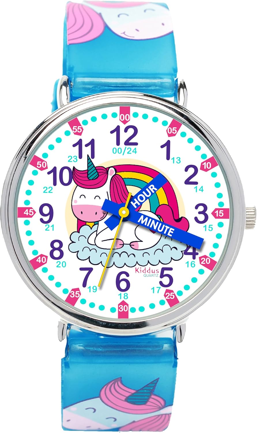 Kiddus Time Teacher Watch for Kids 6-12 years old