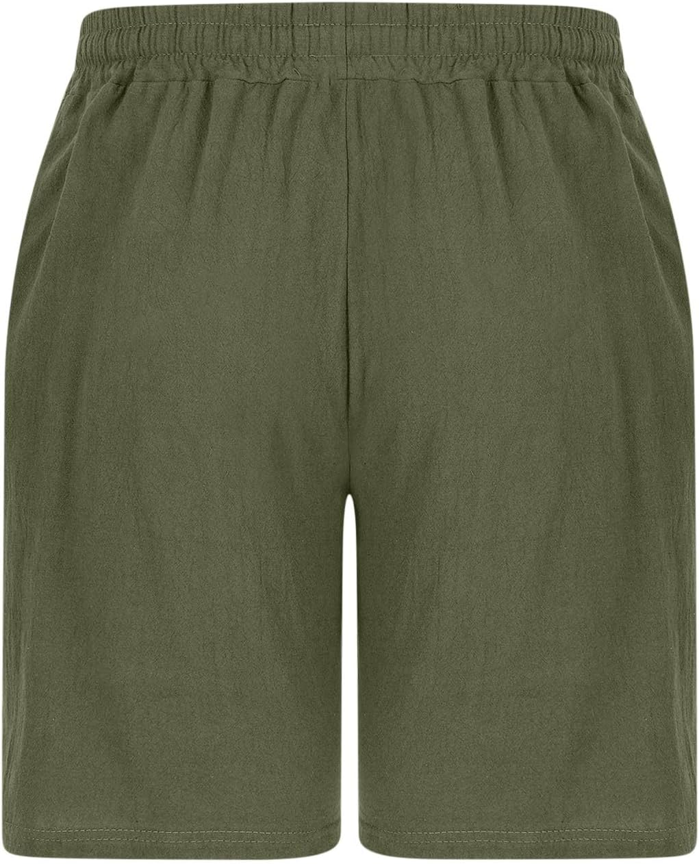 Xiaojmake Elastic Waist Shorts for Men Graphic and Cotton Summer Beachessential