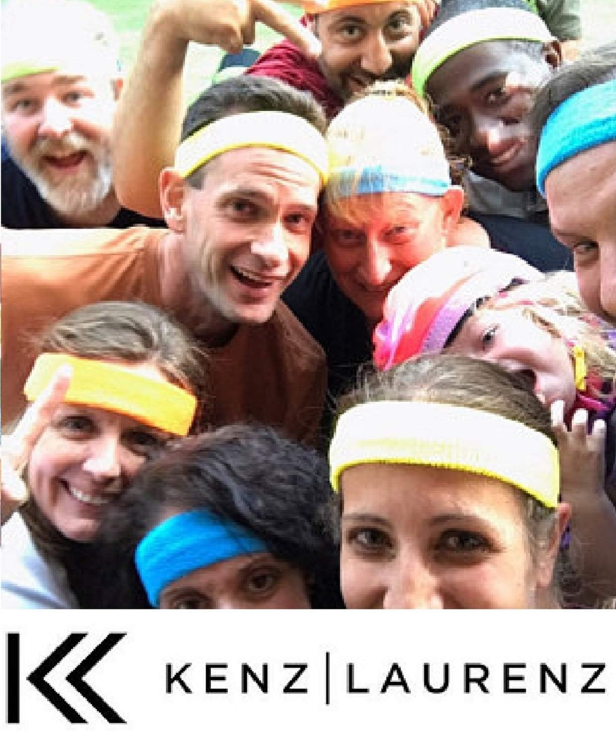 Versatile sweatband set for sports and daily wear