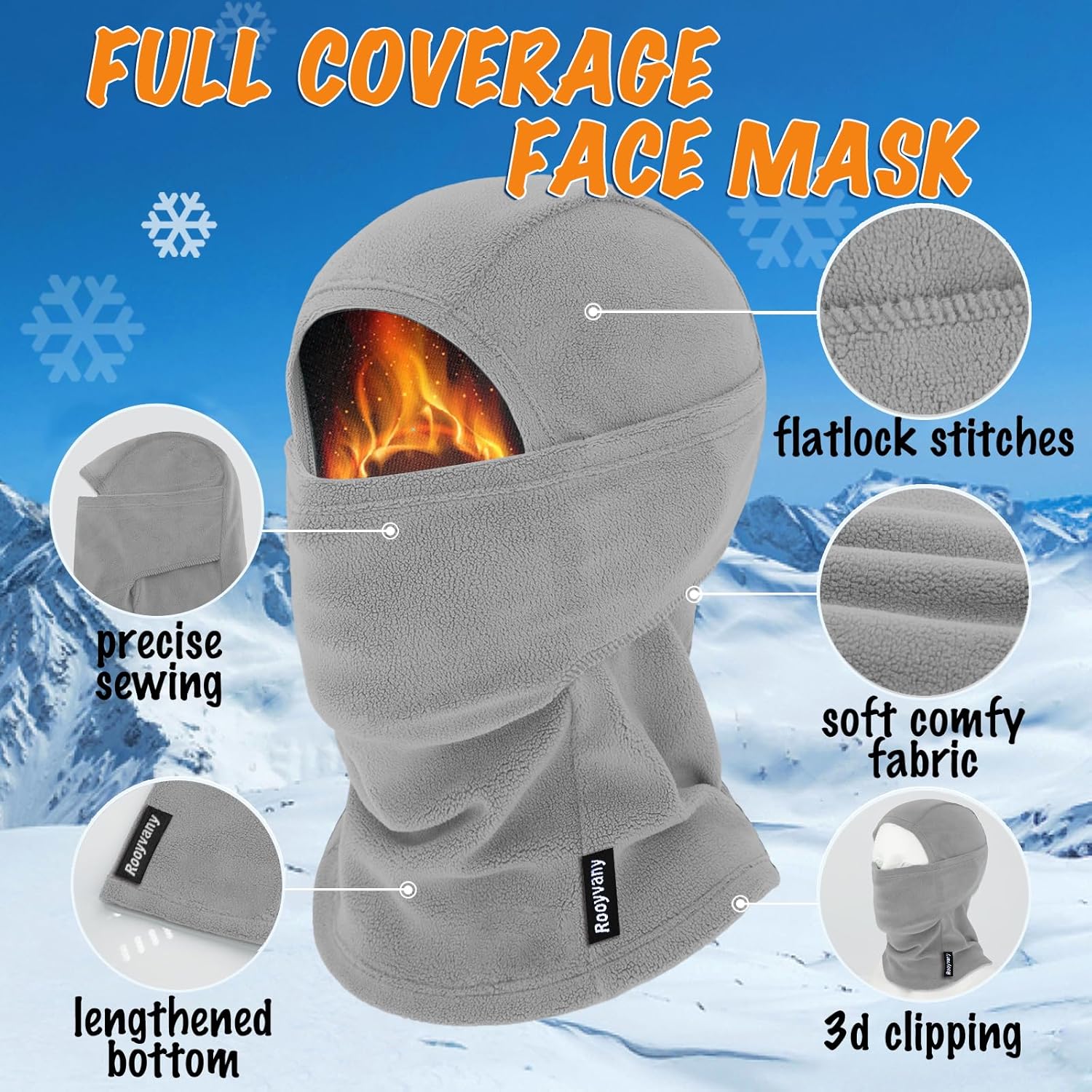 Stay Safe in the Winter Kids Ski Mask