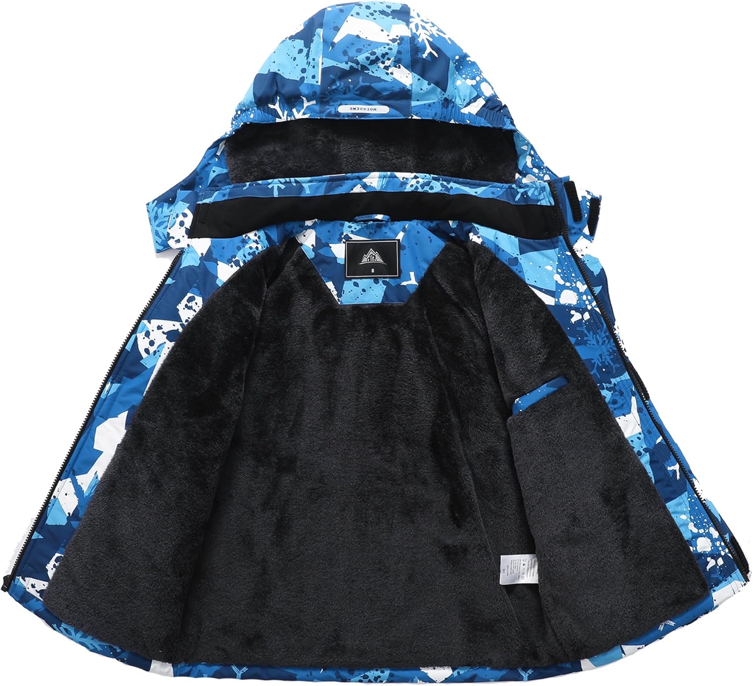 MOERDENGKids Ski Jacket waterproof Winter Coat