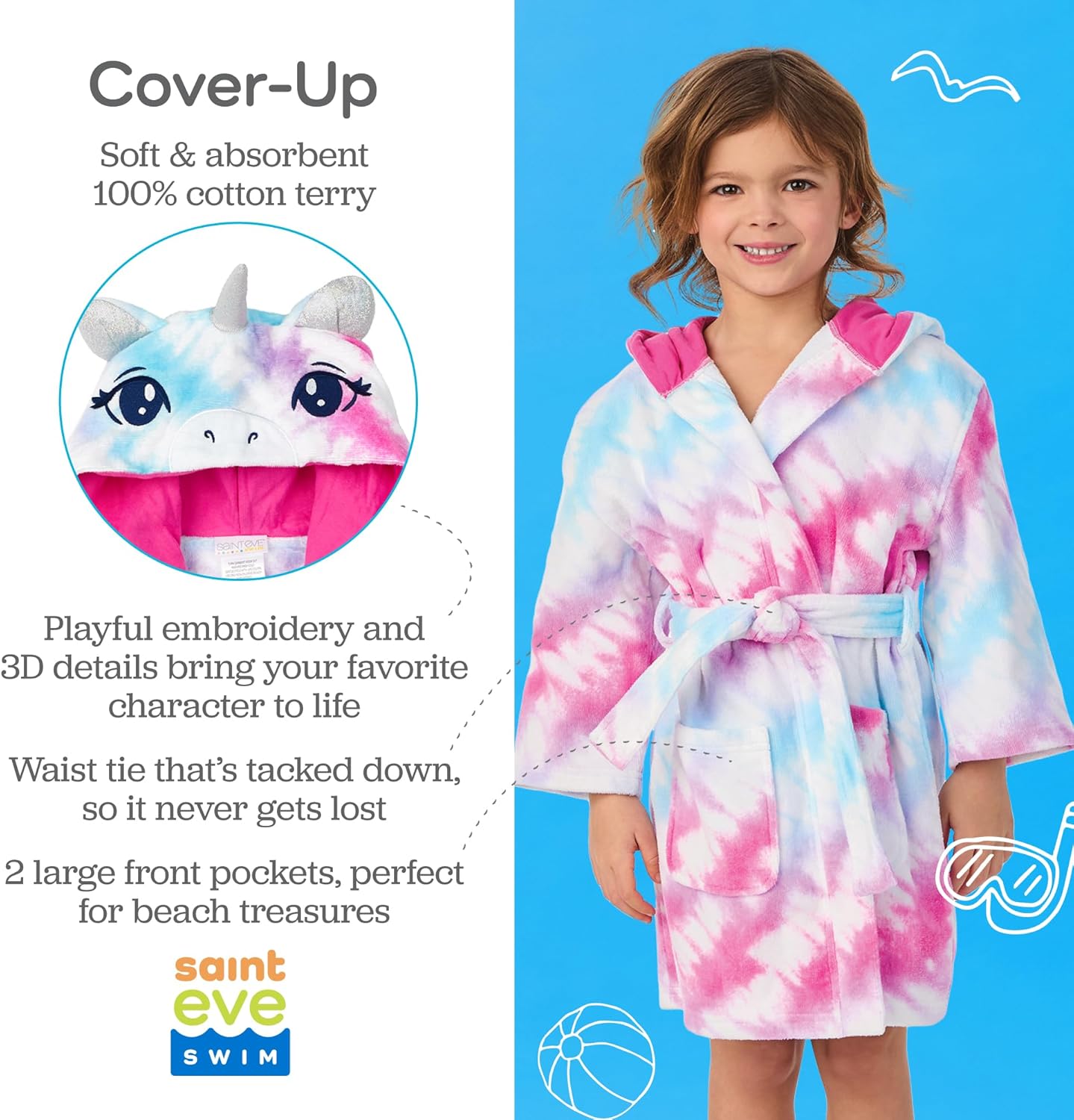 Me Terry Robe for Kids