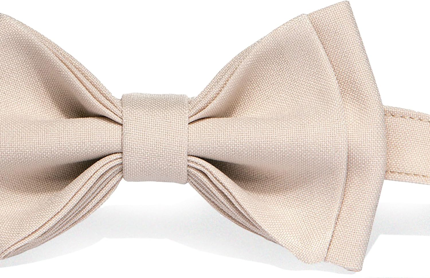 Armoniia Brown PU Leather Suspenders Bow Tie Combo