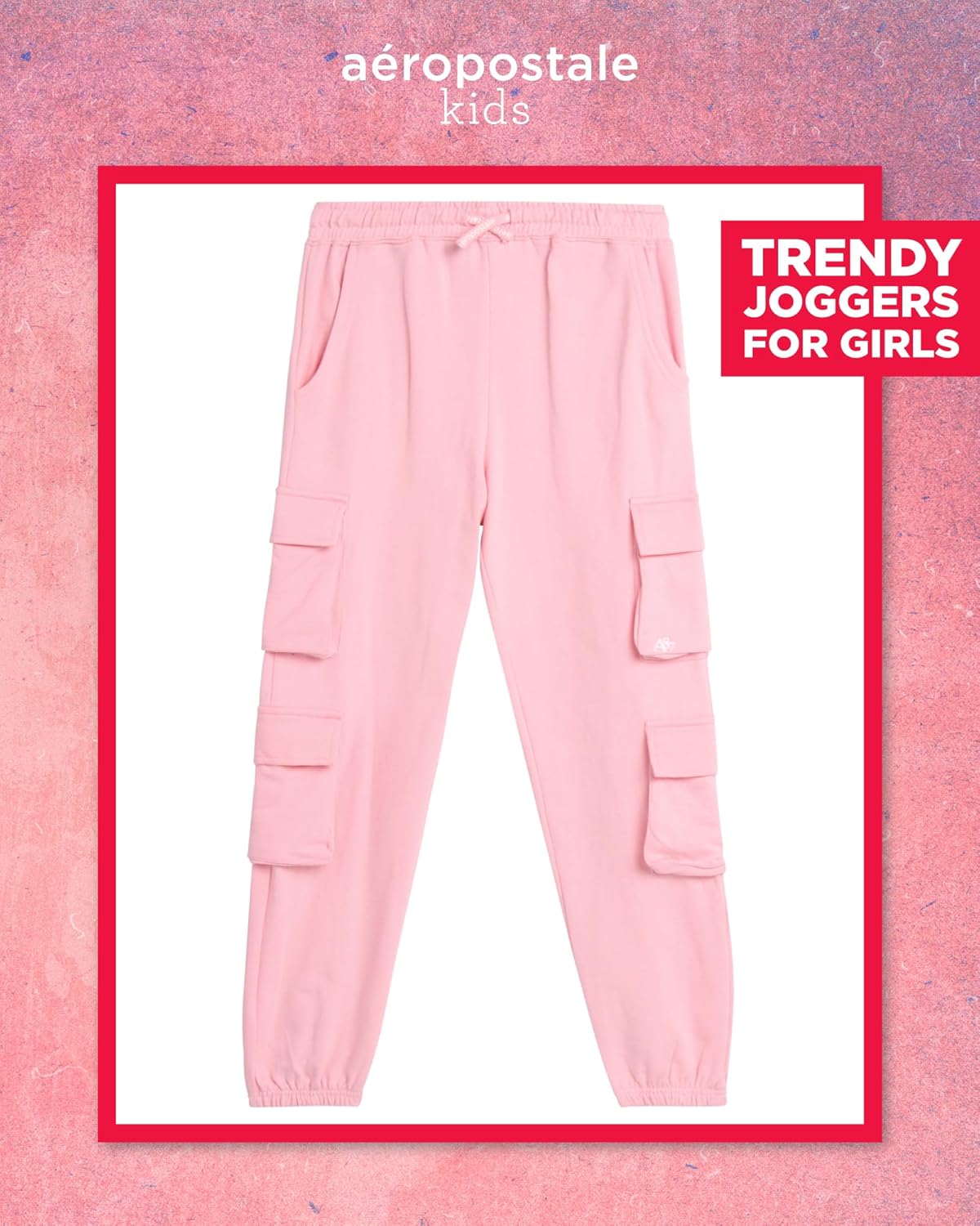 AEROPOSTALE Girls Fleece Cargo Pants