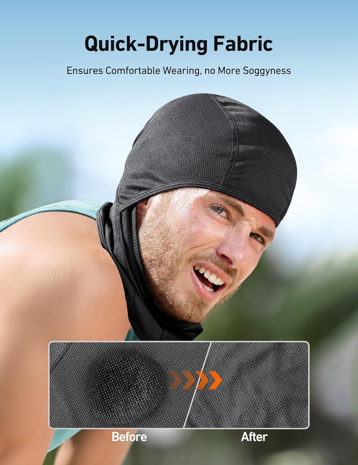 Keep Your HeadProtected UV-Blocking Ski Mask for Skiing Hiking