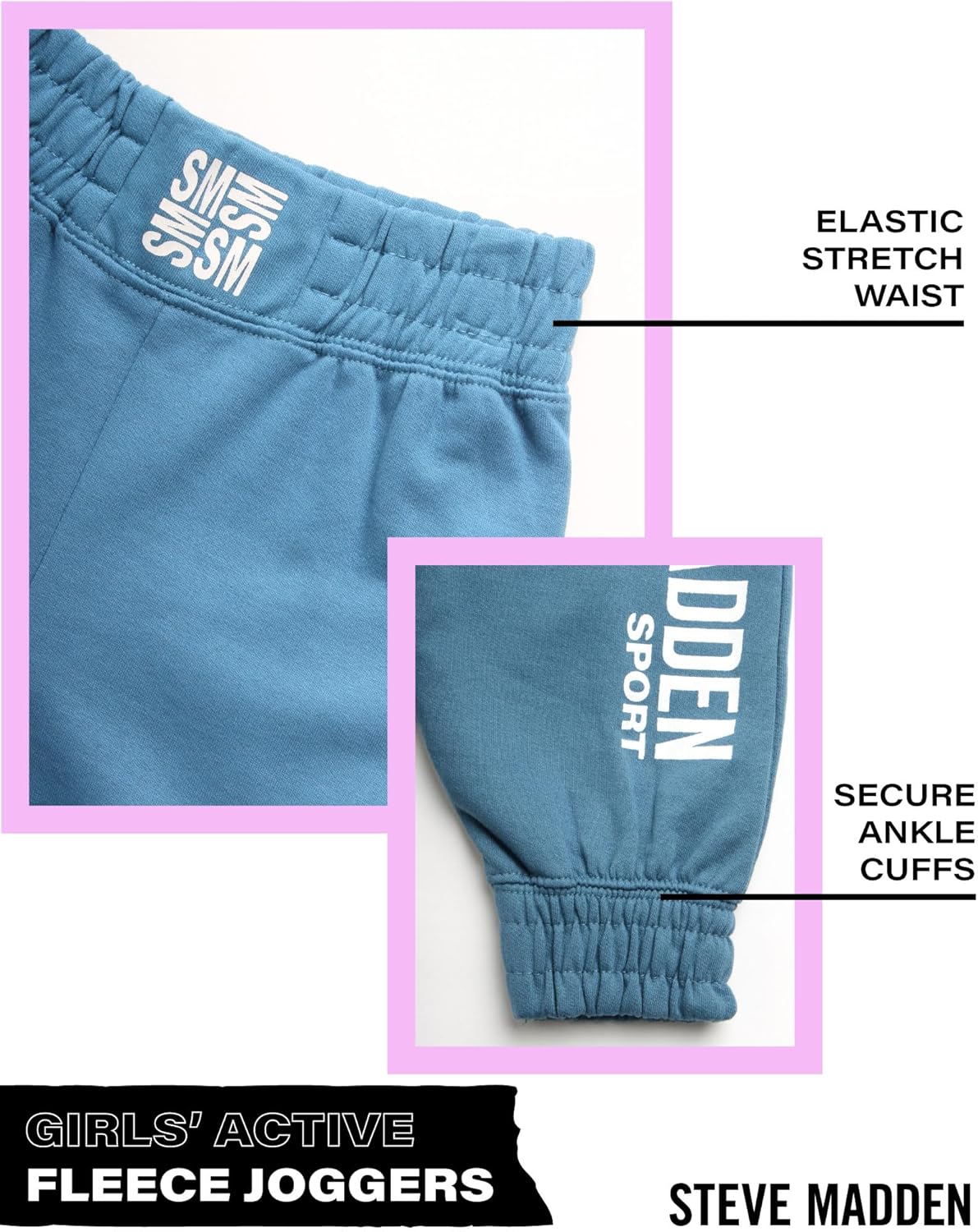 Girls Performance Fleece Jogger Sweatpants