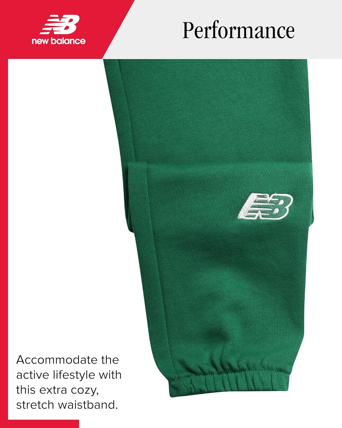 New Balance Girls Fleece Jogger Pants
