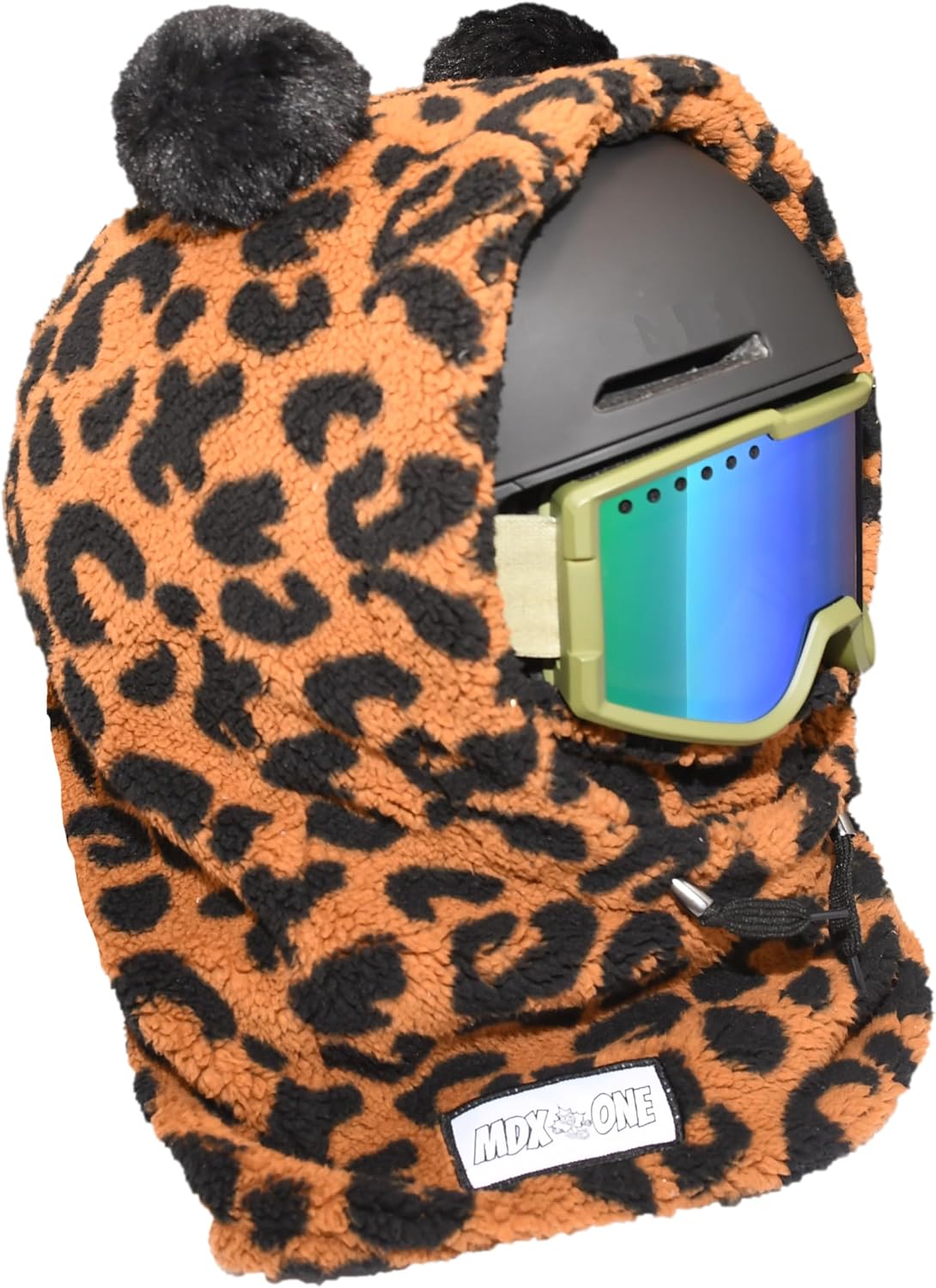 MDXONE Kids Balaclava Face Mask with Buttons and Elastics