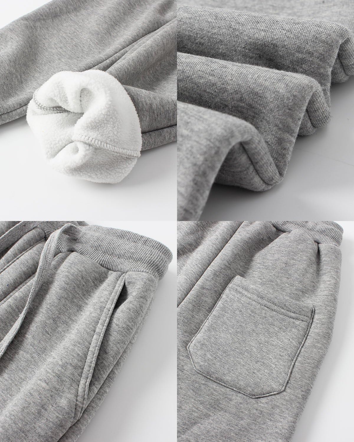 Winter Warm Soft Fleecegit sweatpants for girls extra warm and comfortable