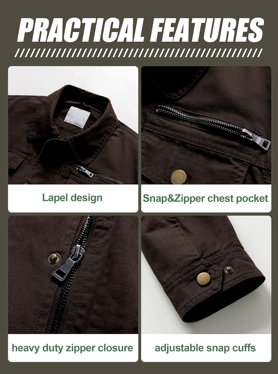 Pursky Military Field Jacket
