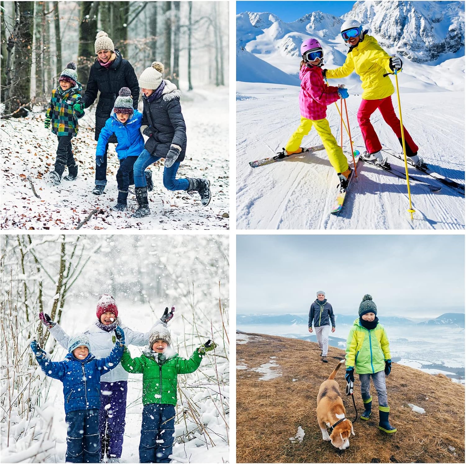 Endiad Boys Waterproof Ski Jacket