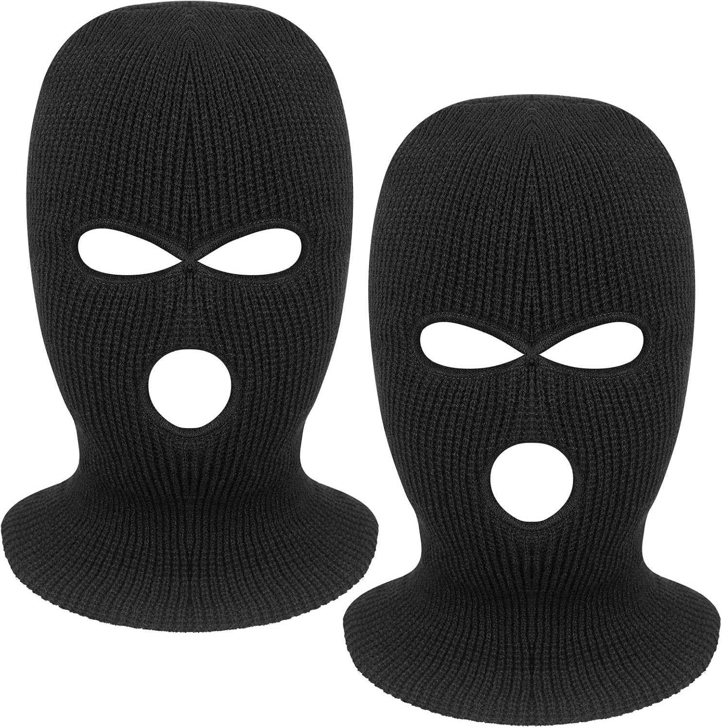 3-Hole Ski Mask Cover Winter Balaclava for Outdoor Sports