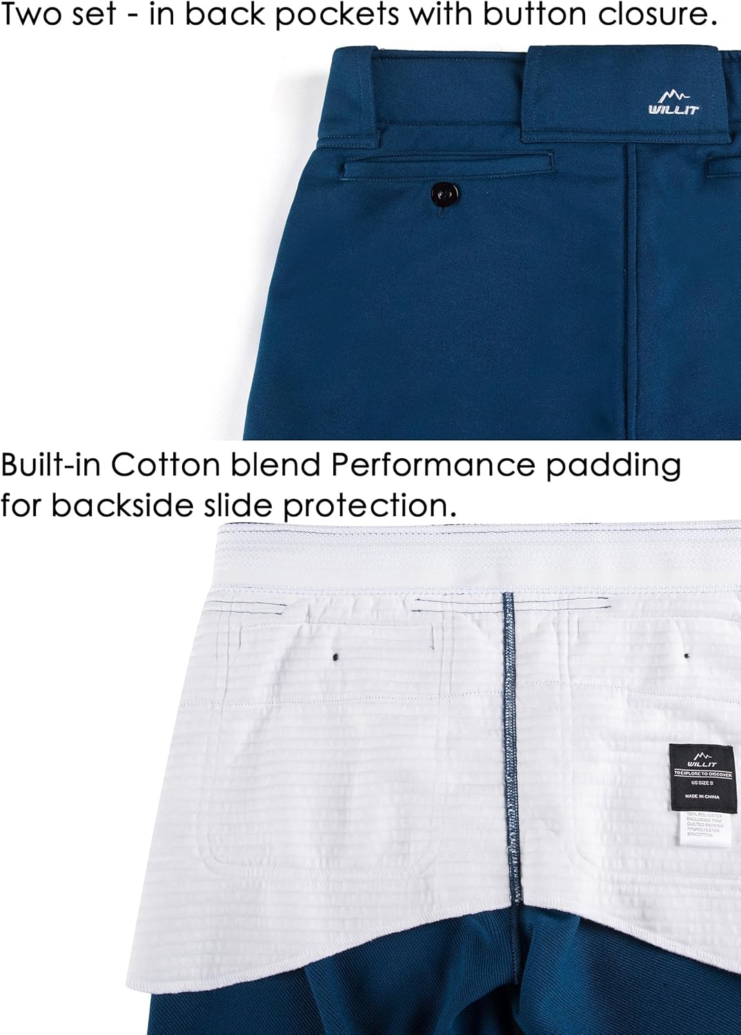 Willit Girls Softball Pants Comfort Protect