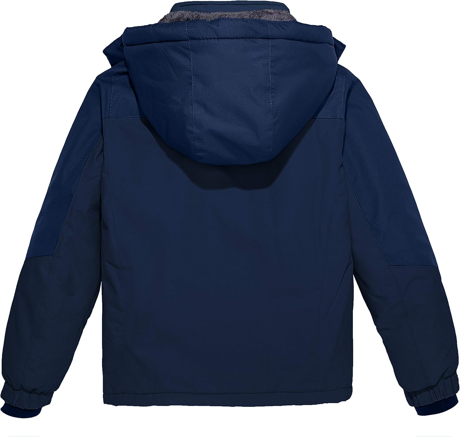 Wantdo Boys Waterproof Ski Jacket - Fleece Layer Windproof and Warm