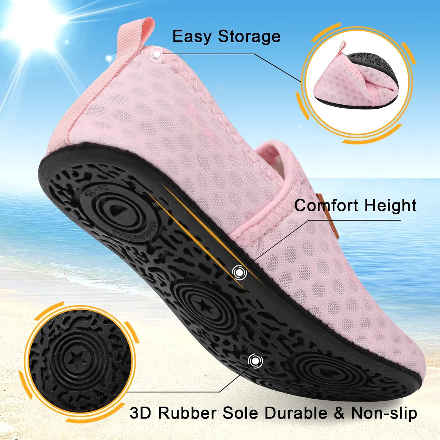 Perfect Slip-Resistant Toddler Water Shoes