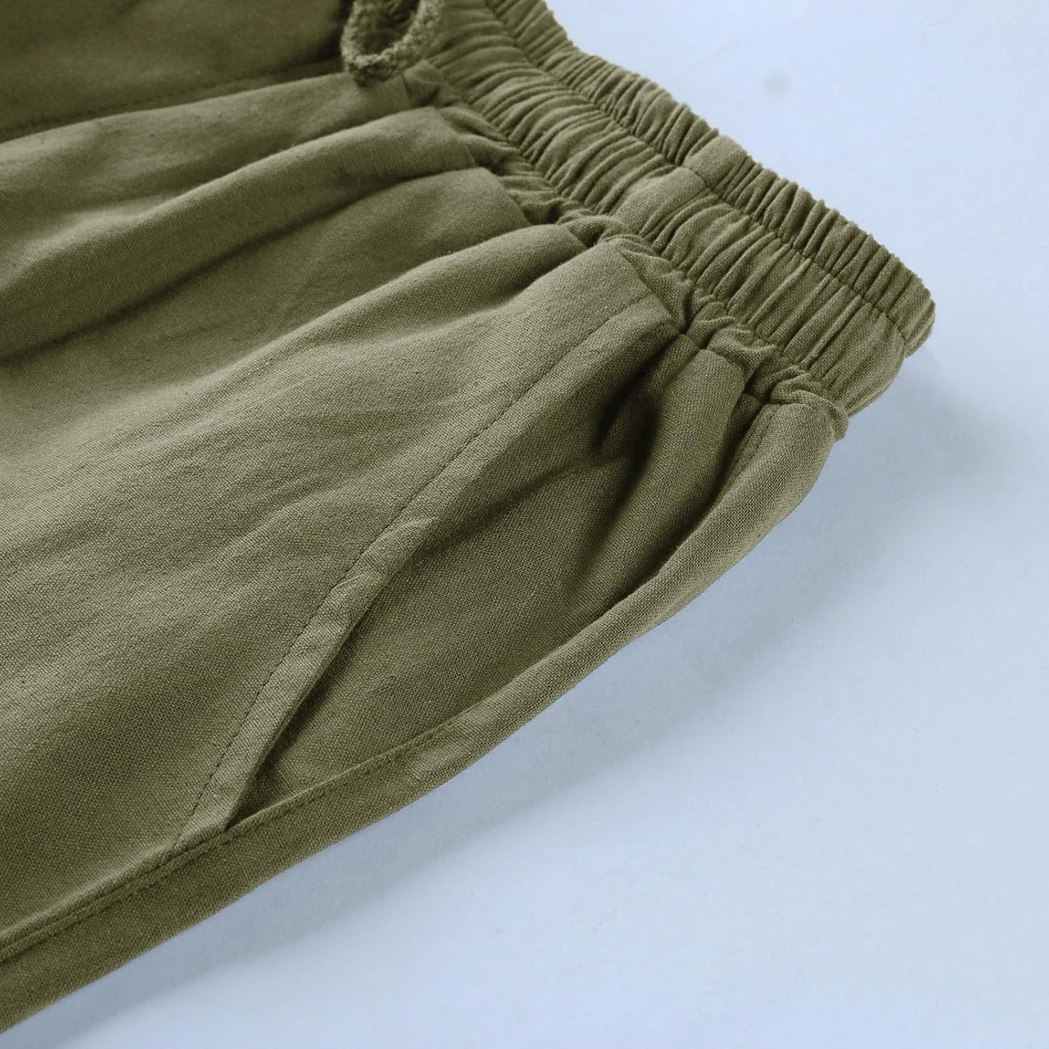 Elastic Waist Lightweight Quick-Dry Stay-Dry Cargo Shorts for Men
