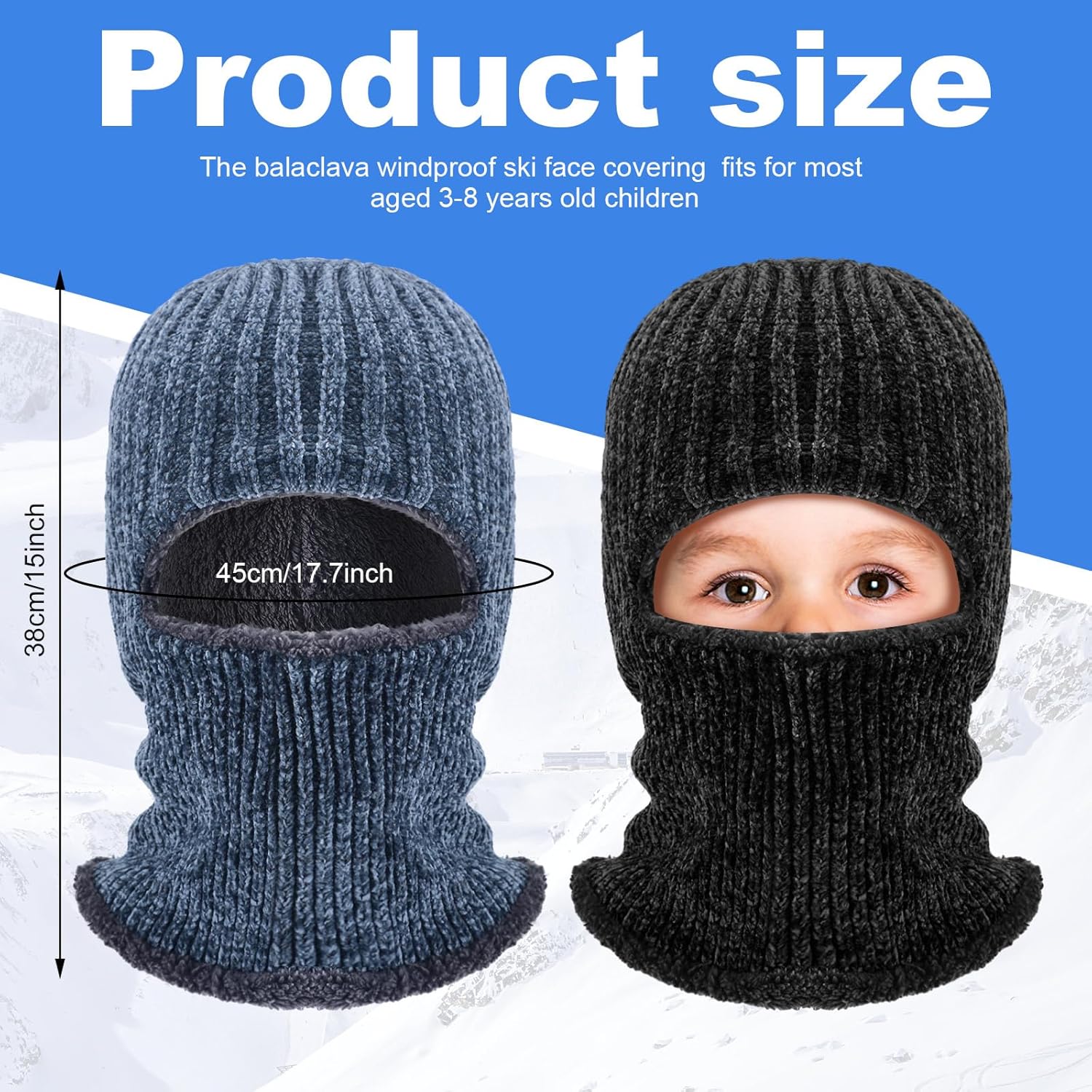 Sleek Ski Mask for Kids