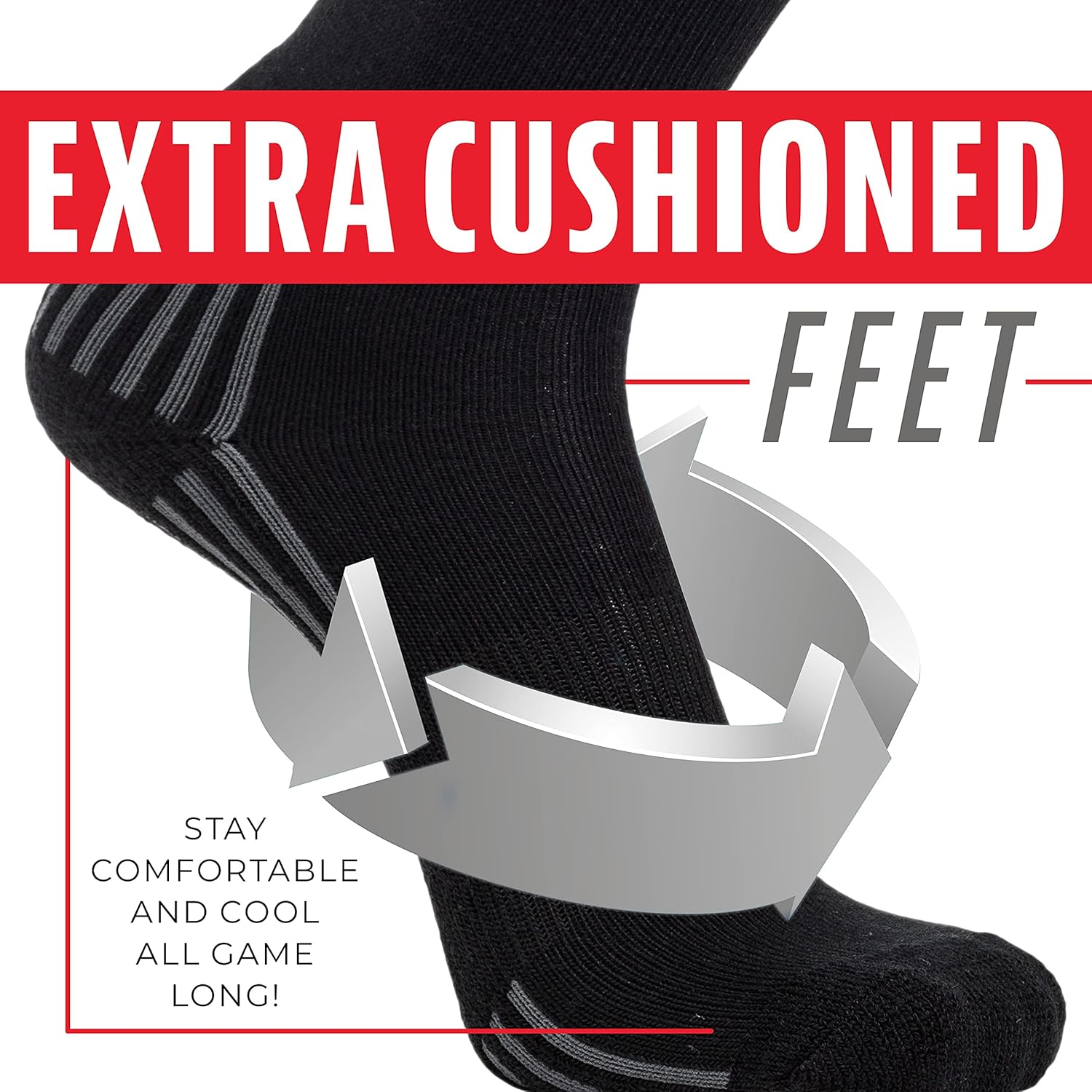 Franklin Sports Youth Baseball Socks for Kids