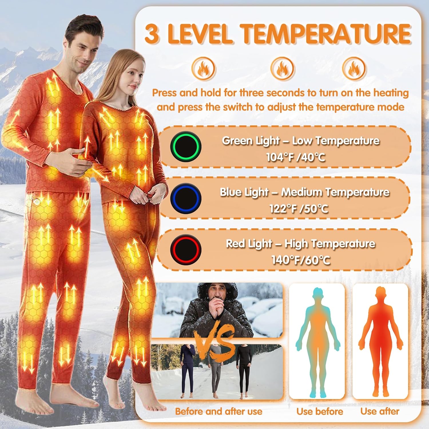 Perfect Electric Heating Shirt for Outdoor Use