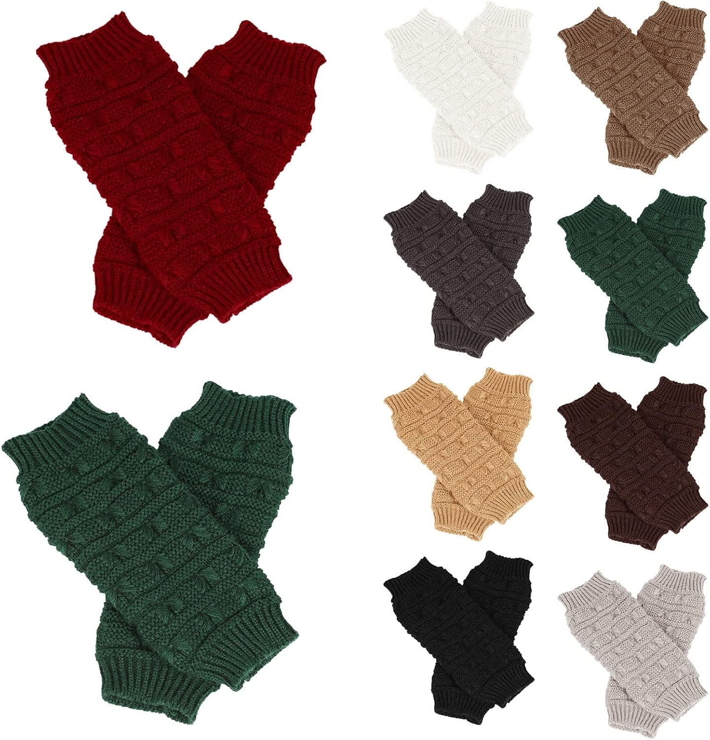 Winter Knitting - Soft Fingerless Gloves