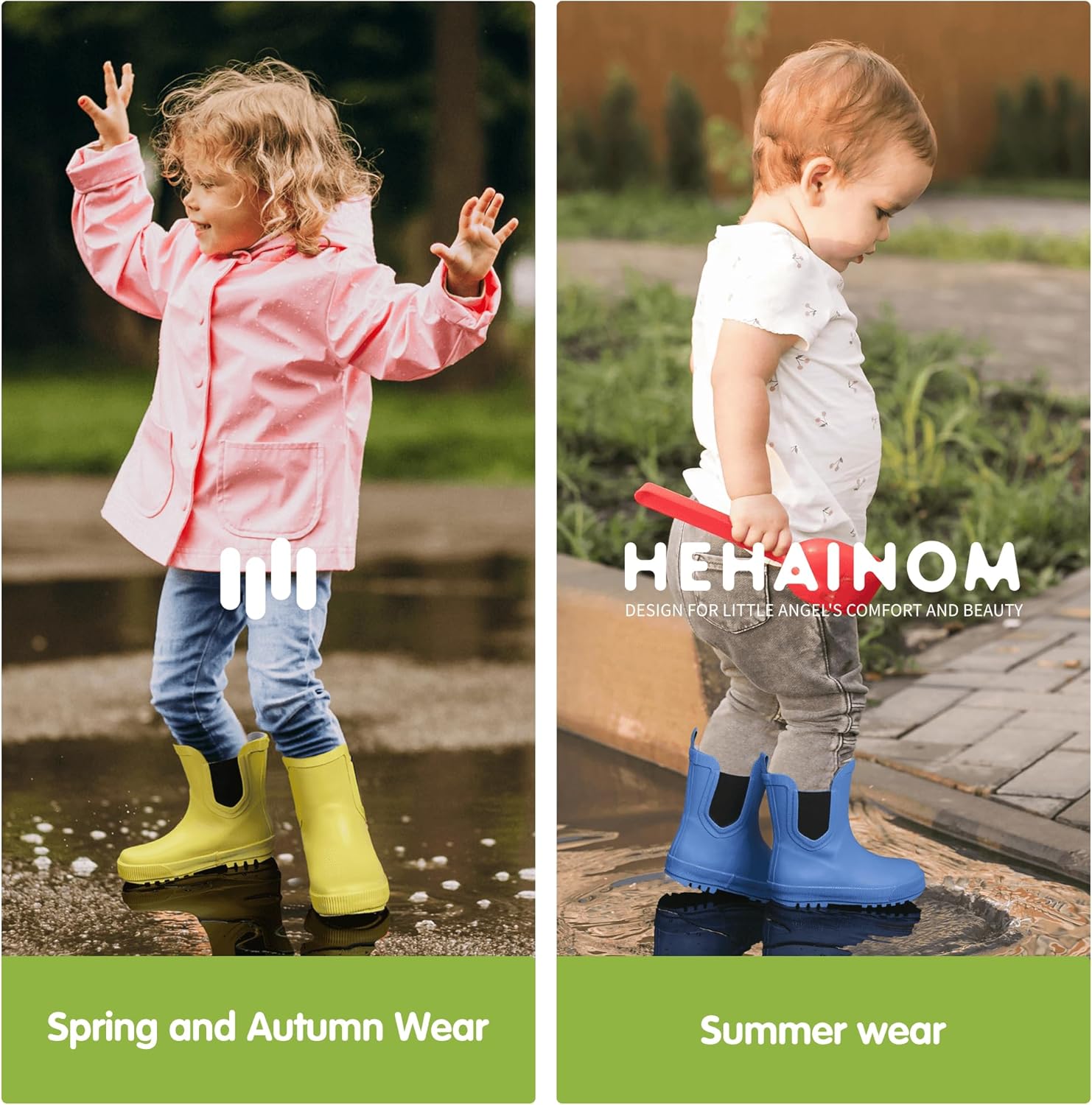 Stylish Toddler Rain Boots