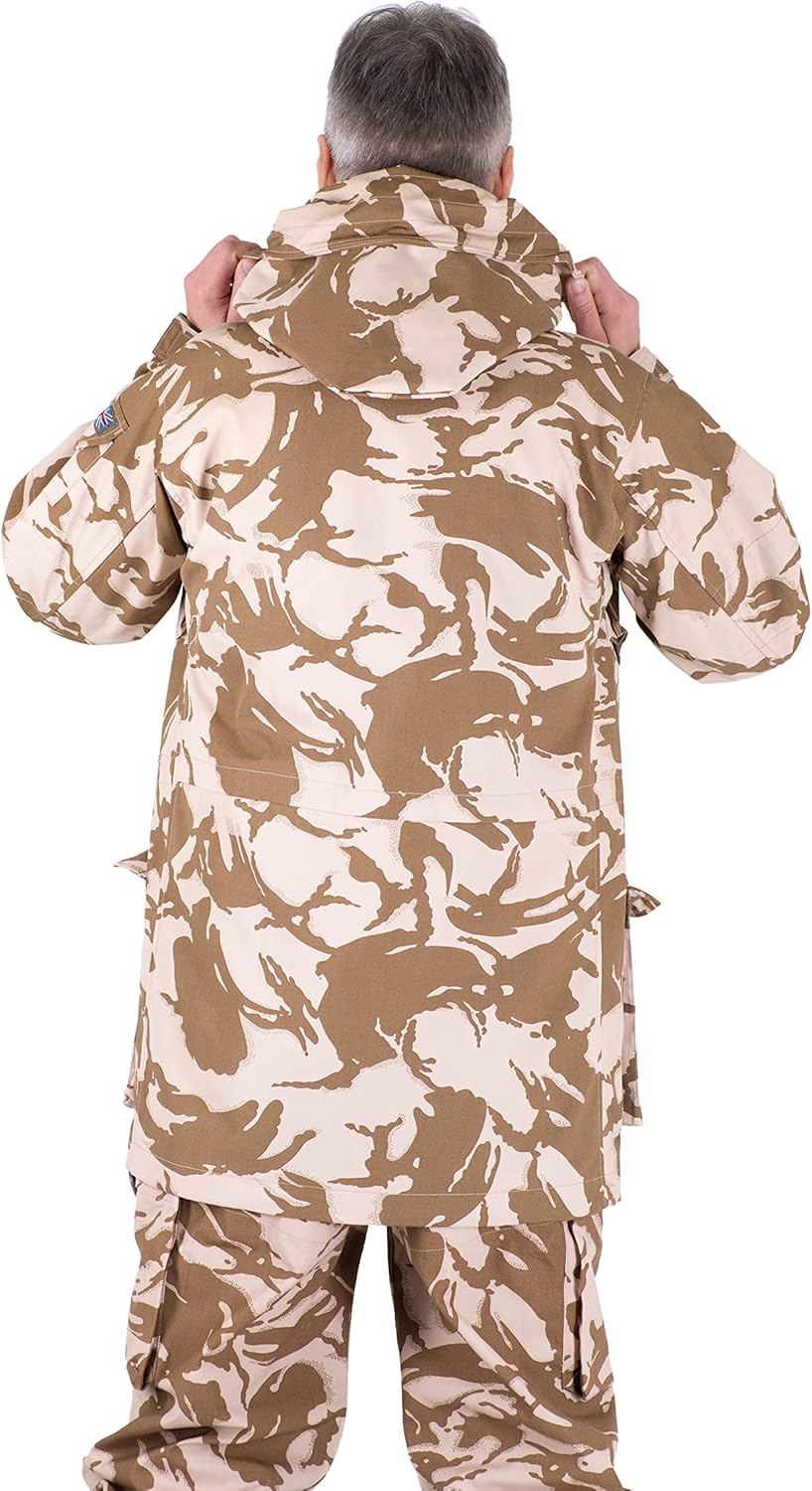 Experience the tactical adventures of the British army with this authentic parka