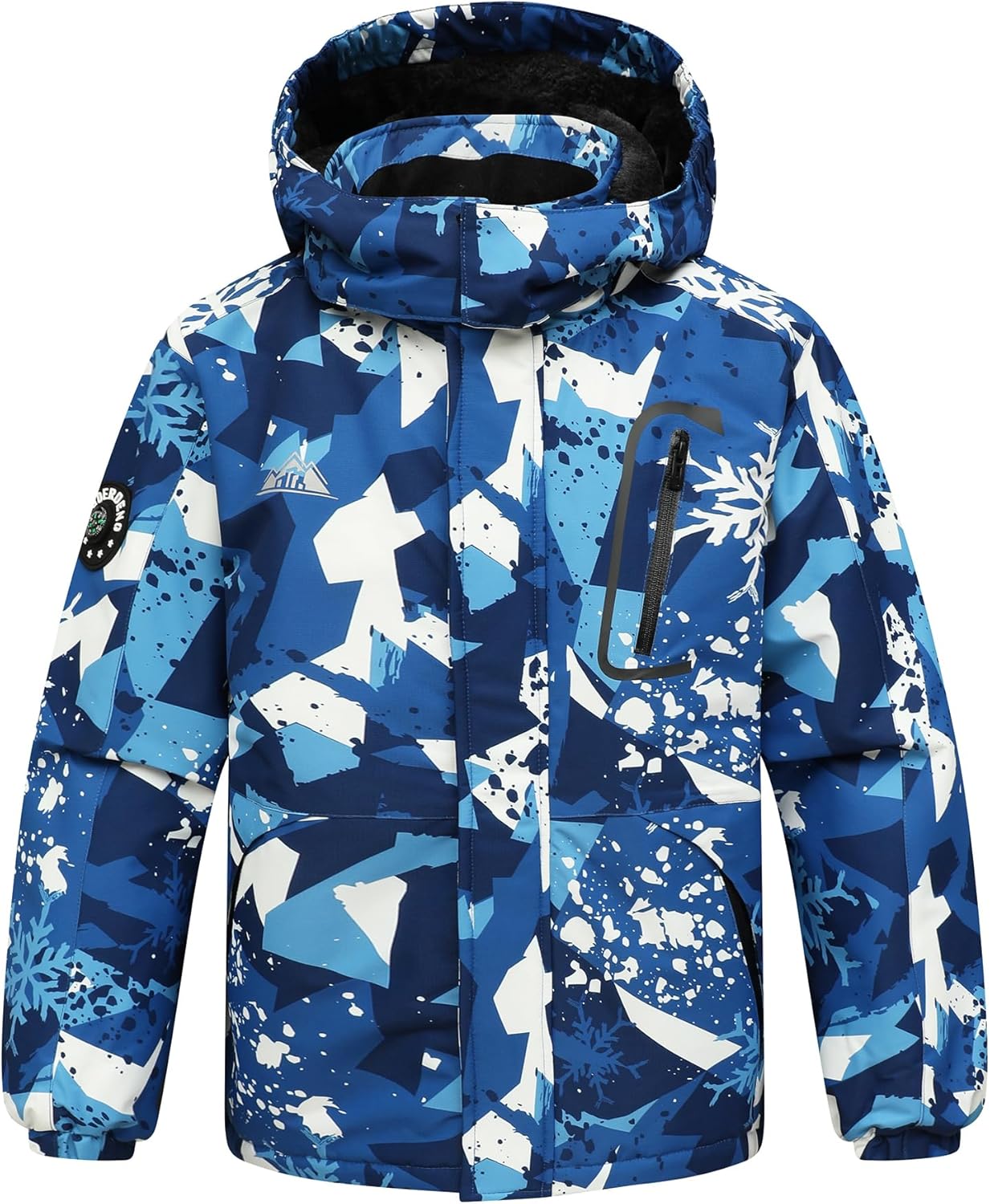 MOERDENGKids Ski Jacket waterproof Winter Coat