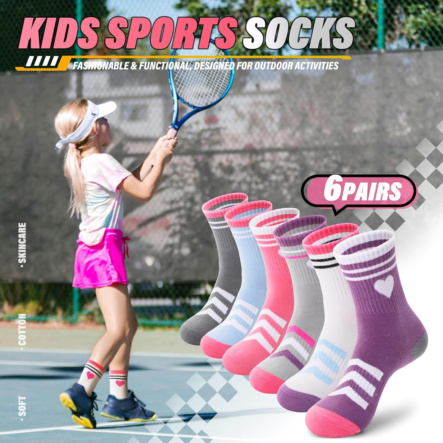 Comfortable Stylish Kids Teen Socks