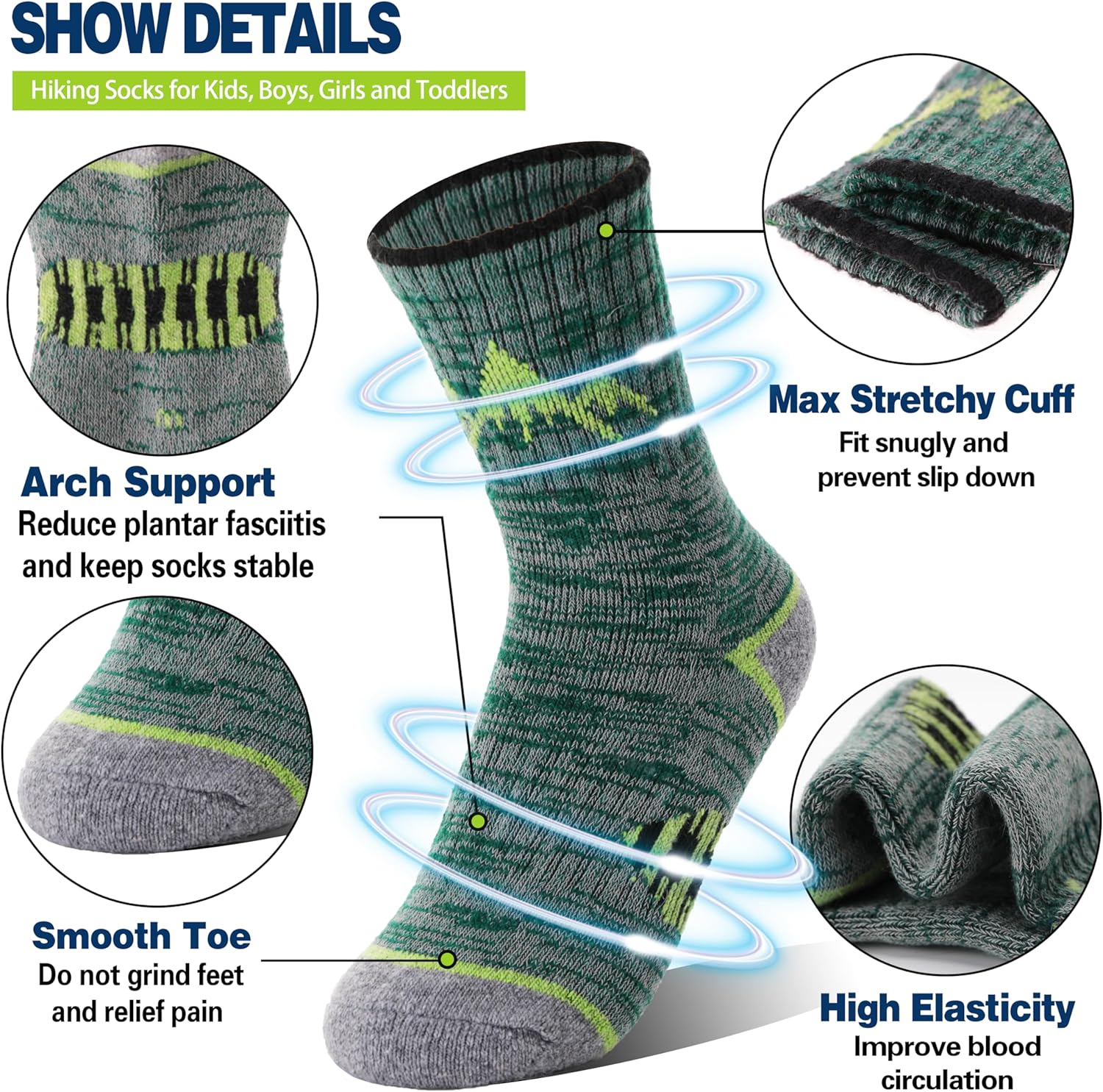 Chilly Kids Merino Wool Socks